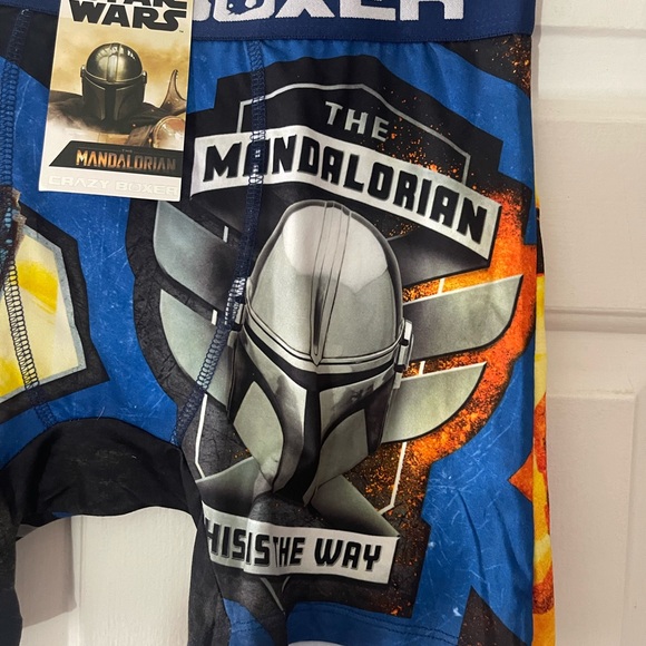 CRAZY BOXER Star Wars Mandalorian "THIS IS THE WAY" Boxers Men's NWT Mens L - Picture 4 of 8